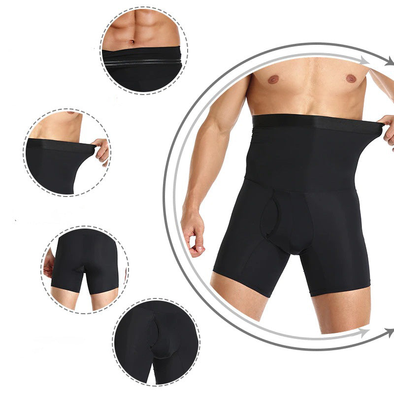Shorts för män som kontrollerar magen