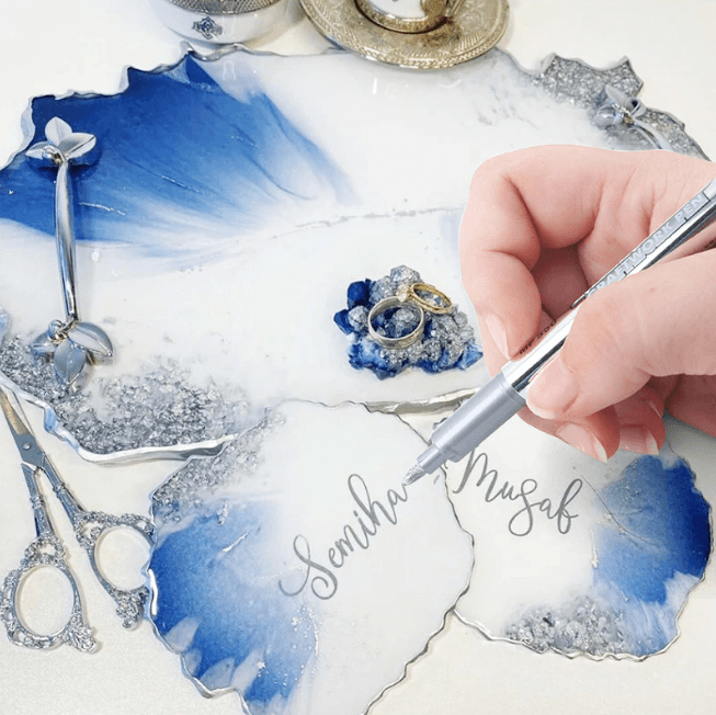 Metallic Marker pennor