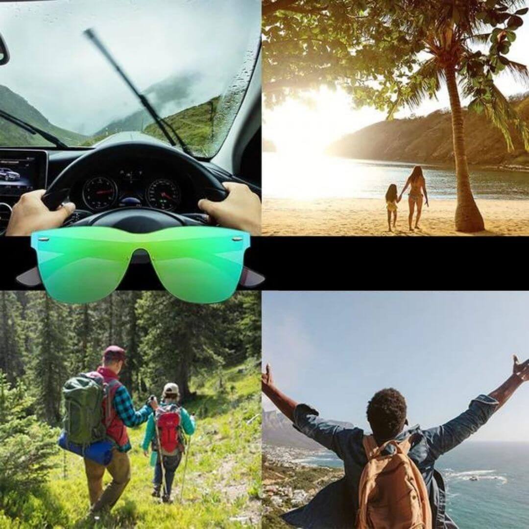 Infinity färgade solglasögon