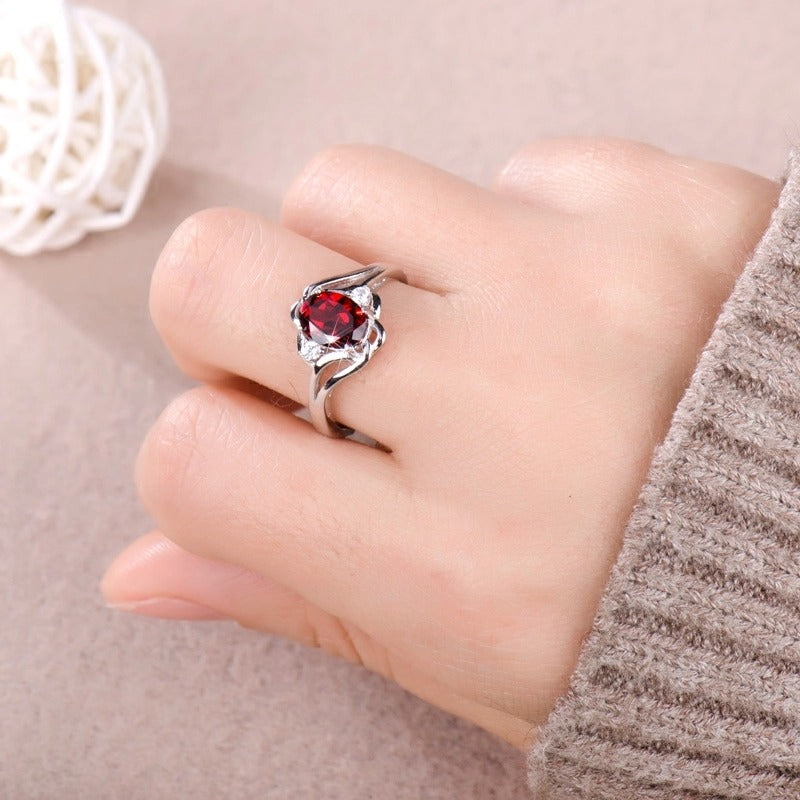 Födelsesten mode ring