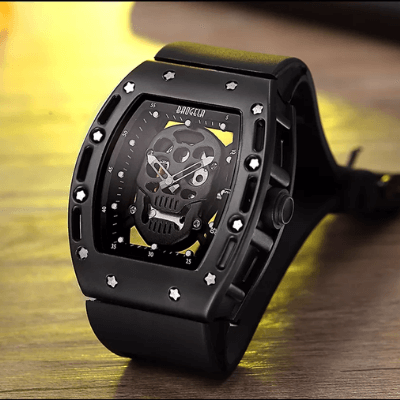 Pirate Skull herrklocka