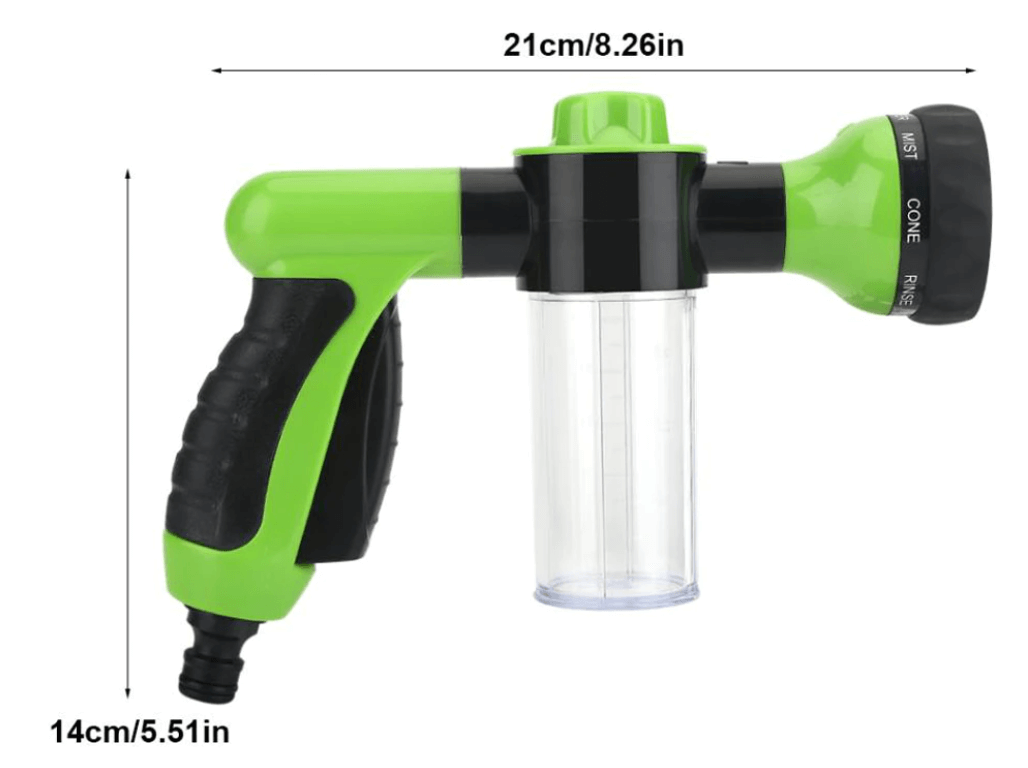 Tryck Slangmunstycke Skumpistol