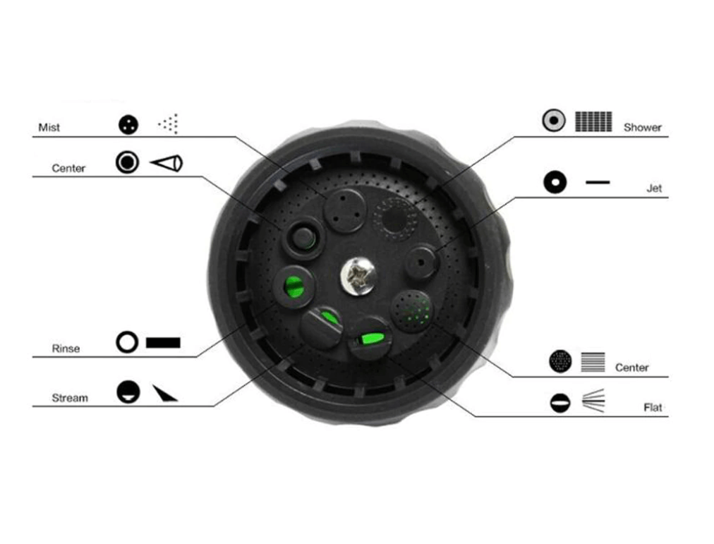 Tryck Slangmunstycke Skumpistol