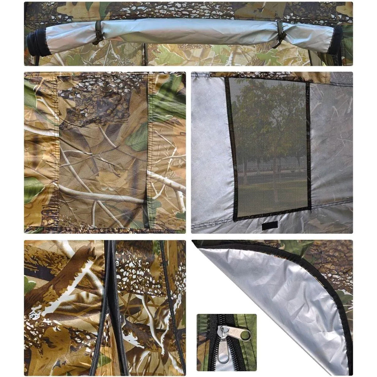 Bärbart tält Pop Up