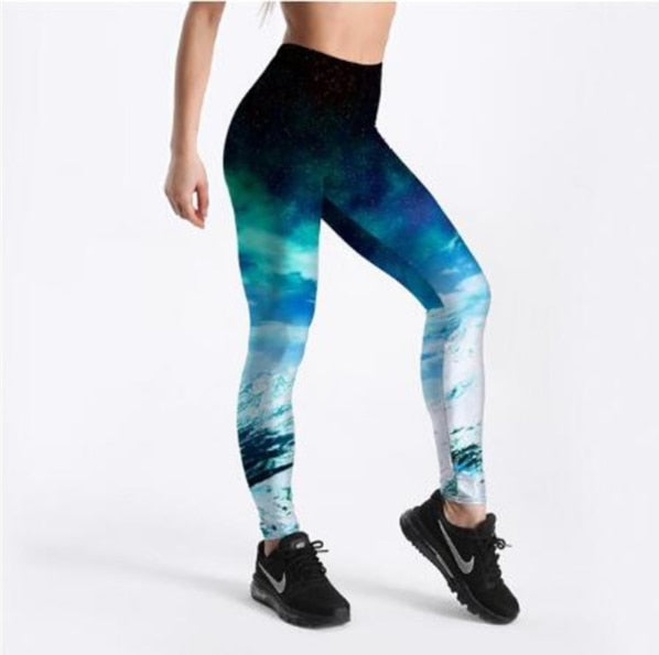 3D-utskrivna Galaxy Leggings