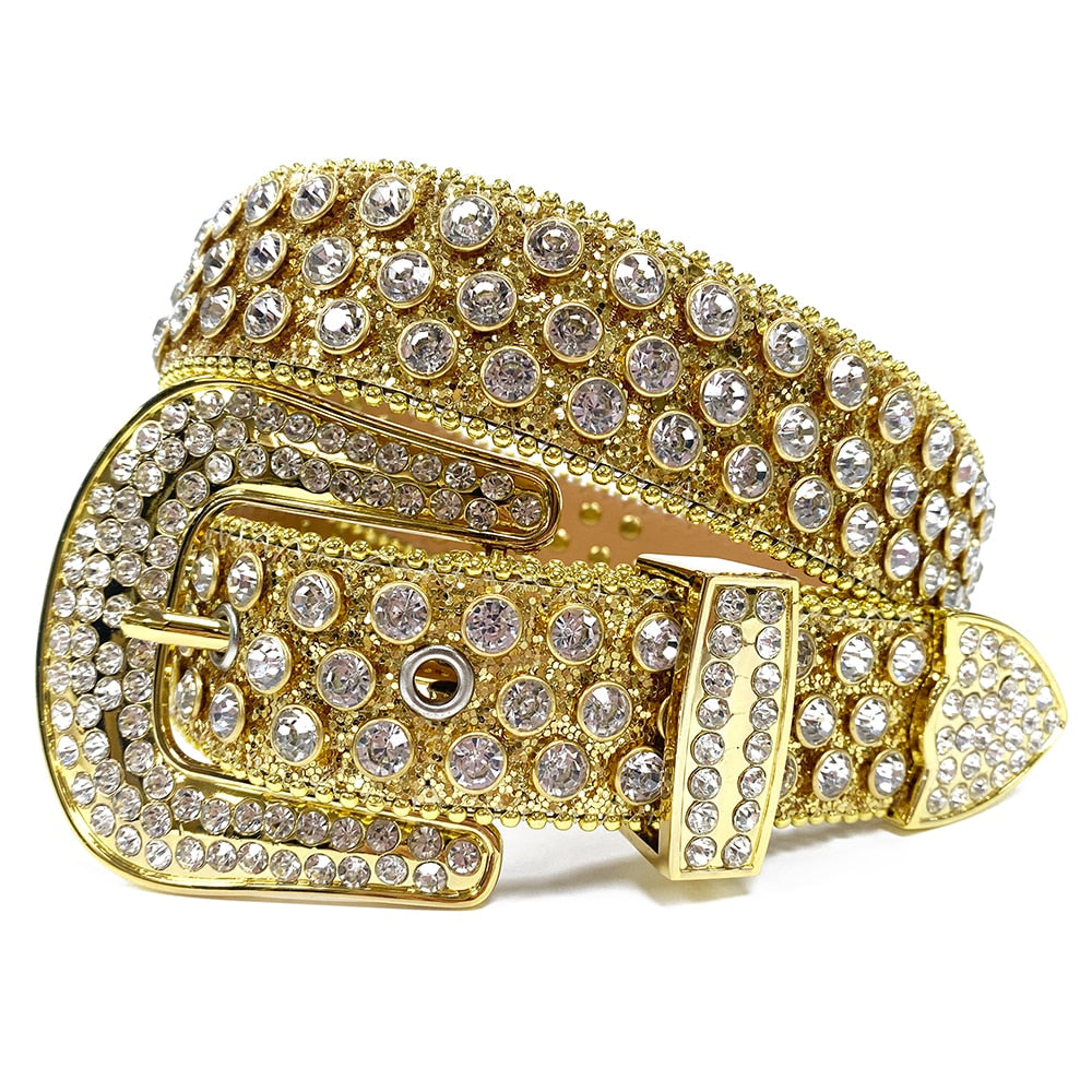 Rhinestone Diamond  Belt
