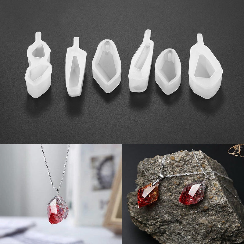 DIY handgjord Crystal Glue Mold