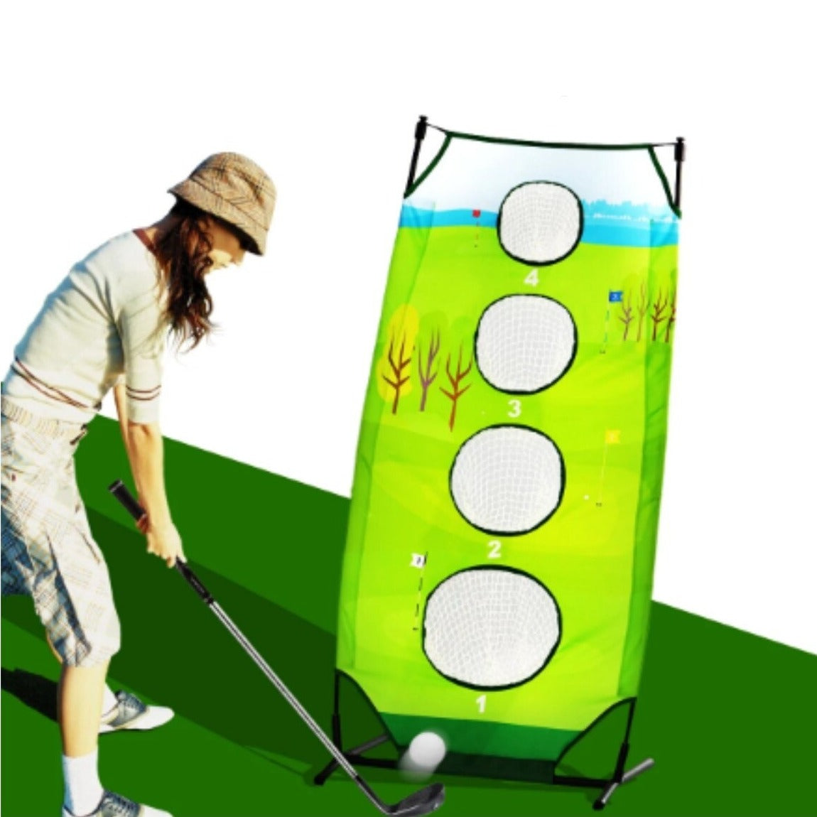 Golf Cornhole spel