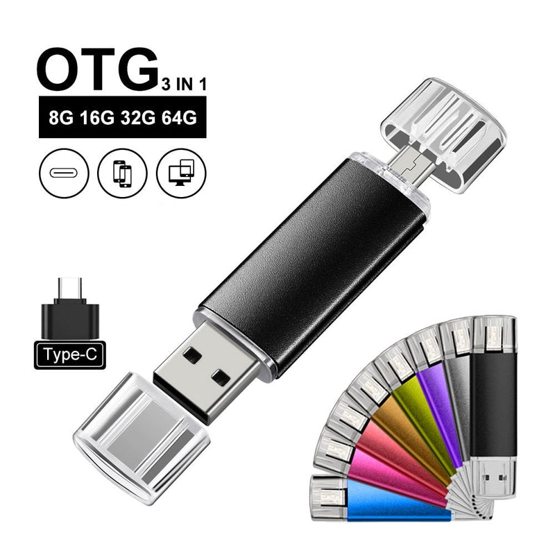 USB-minne på språng