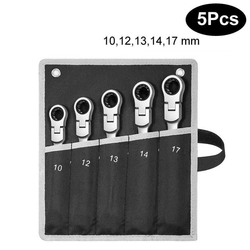 Rattnyckel för slangar med flexibelt huvud