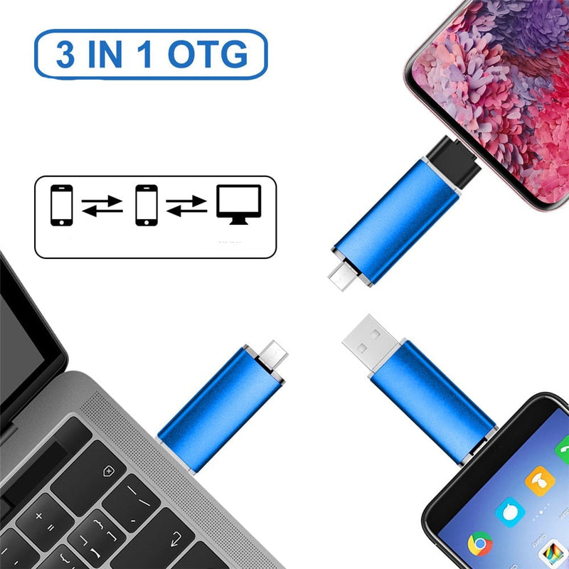 USB-minne på språng