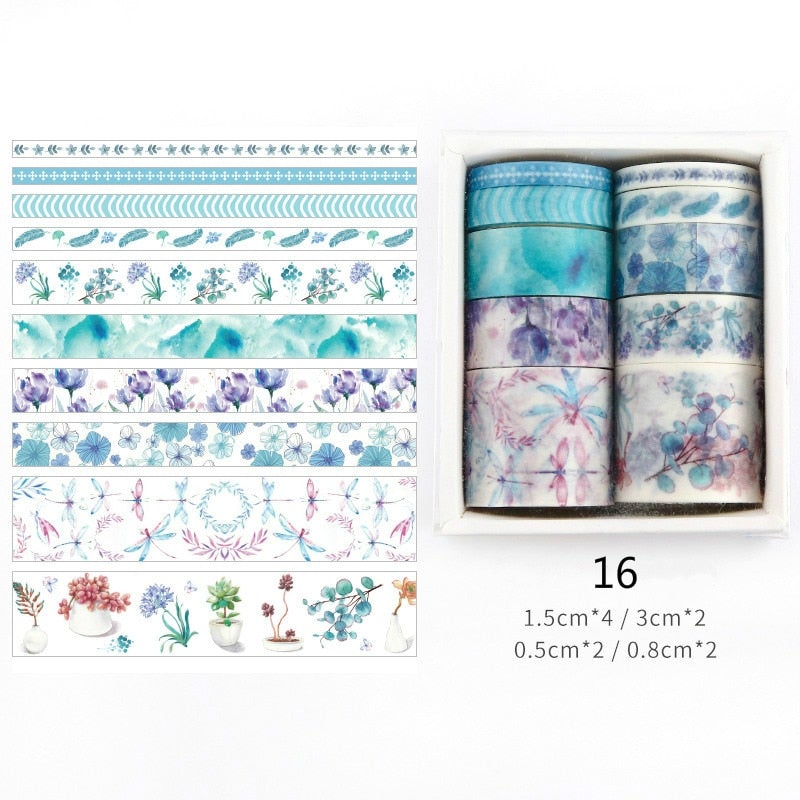 Dekorativa Washi Tape-satser