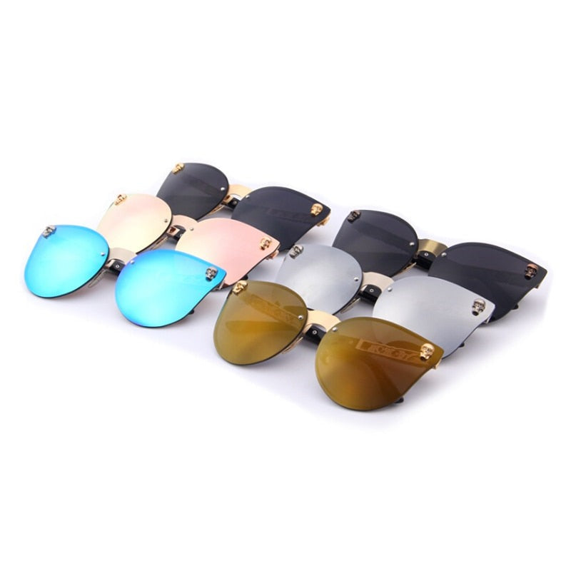 Solglasögon med kattögon för kvinnor