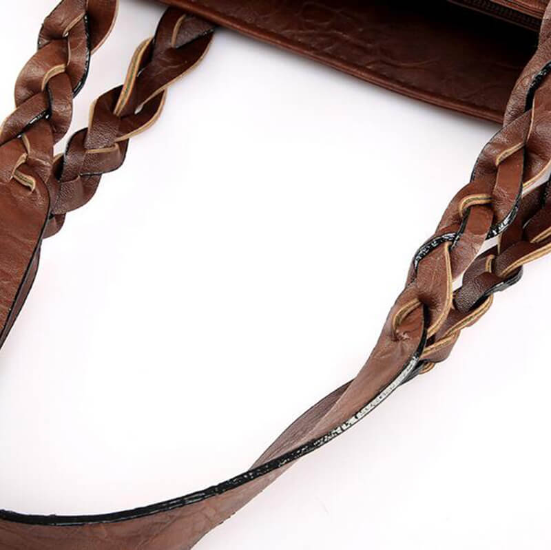 Skulderväska i läder för kvinnor