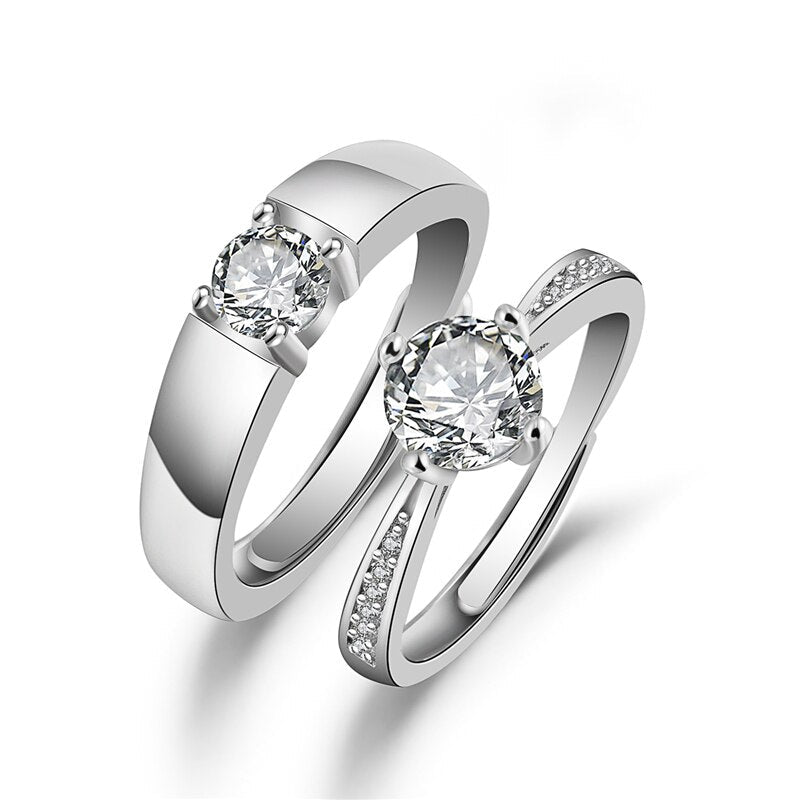 Bröllopsring set (2 st/set)