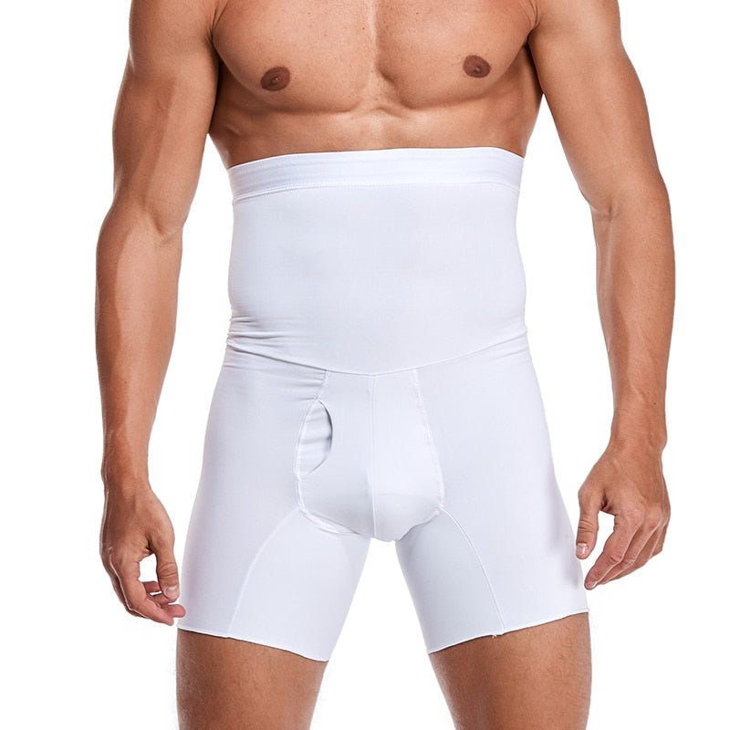 Shorts för män som kontrollerar magen
