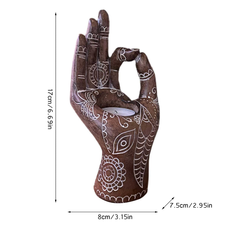 Buddha Hand Ljushållare