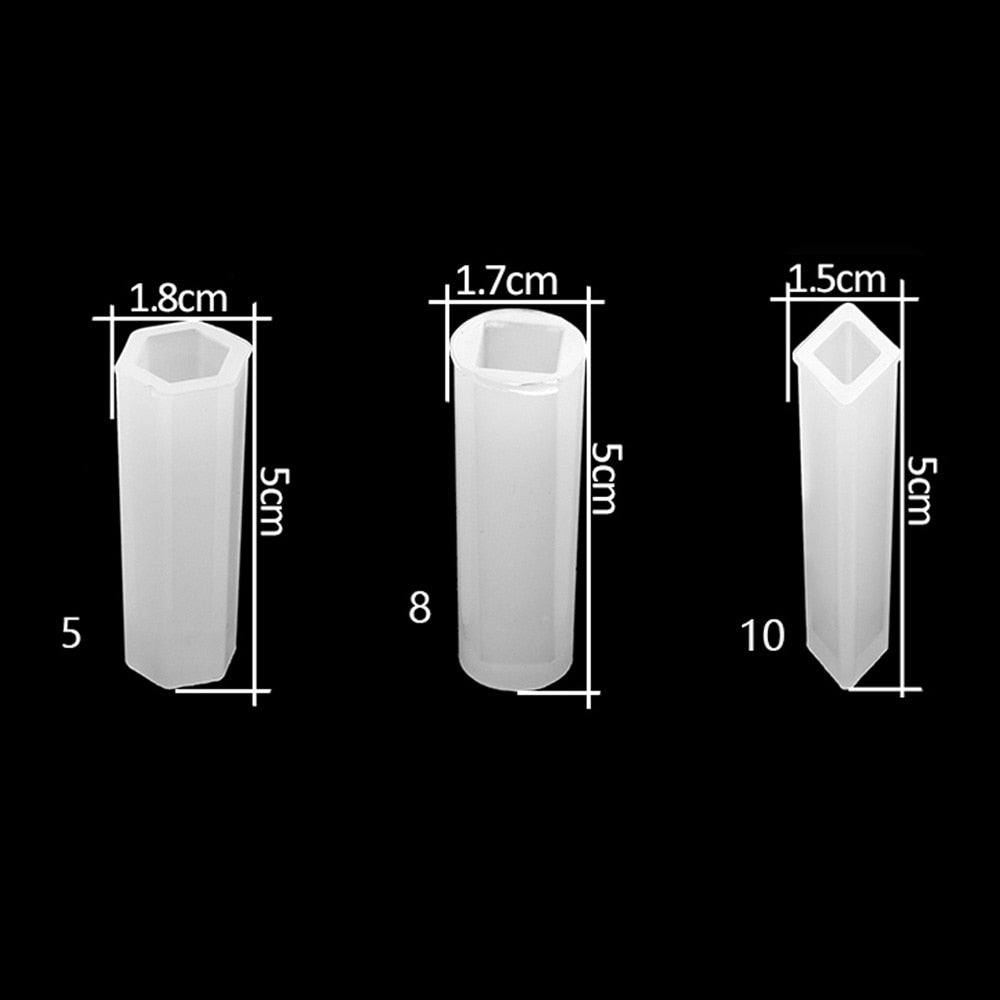 DIY handgjord Crystal Glue Mold