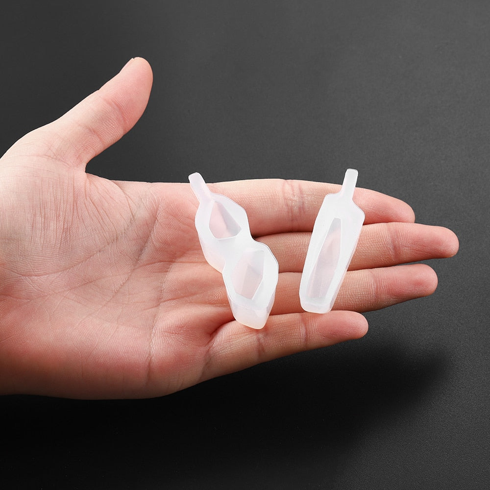 DIY handgjord Crystal Glue Mold