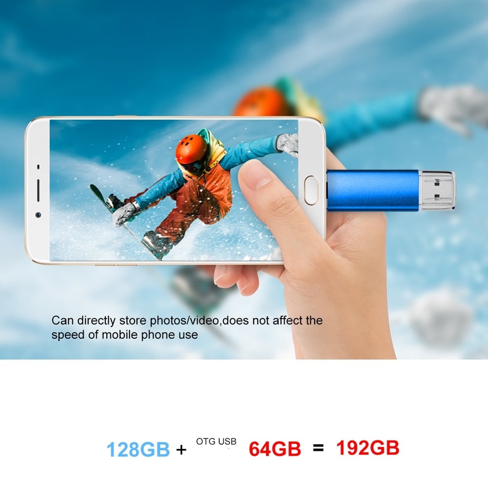 USB-minne på språng