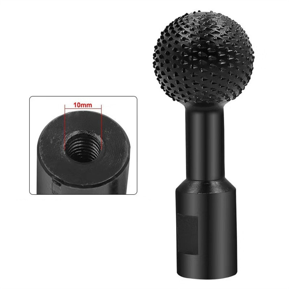 Sfäriskt verktyg för att skära spår i trä