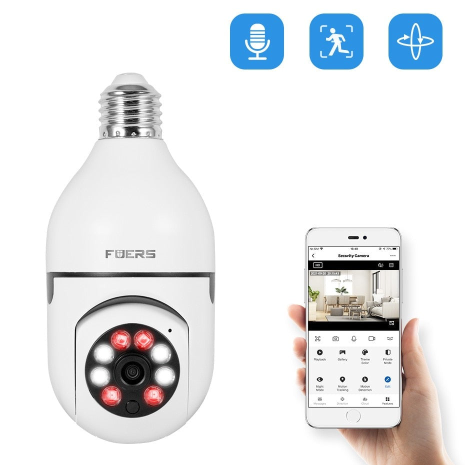 Smart Lampa Kamera