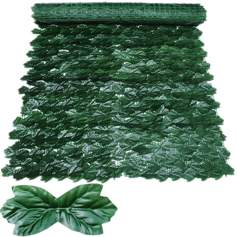 Konstgjord Växt Löv Staket