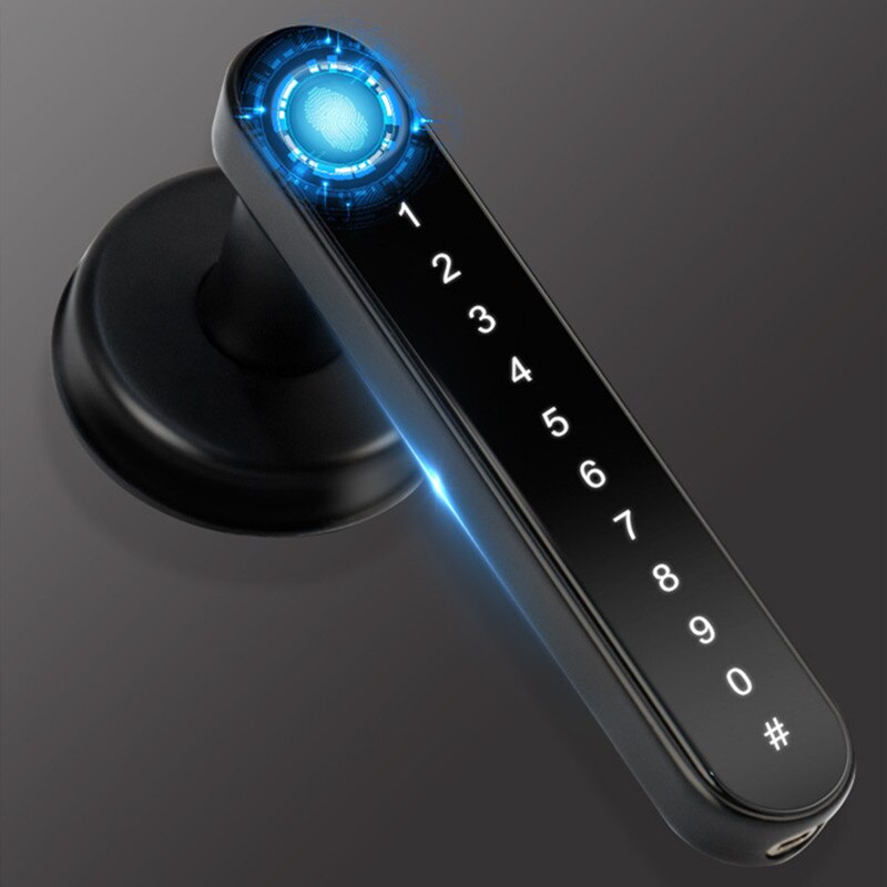 Dörrlås med fingeravtryck