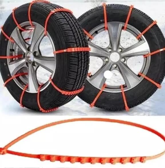 Anti-skid däckkedjor (10 st)