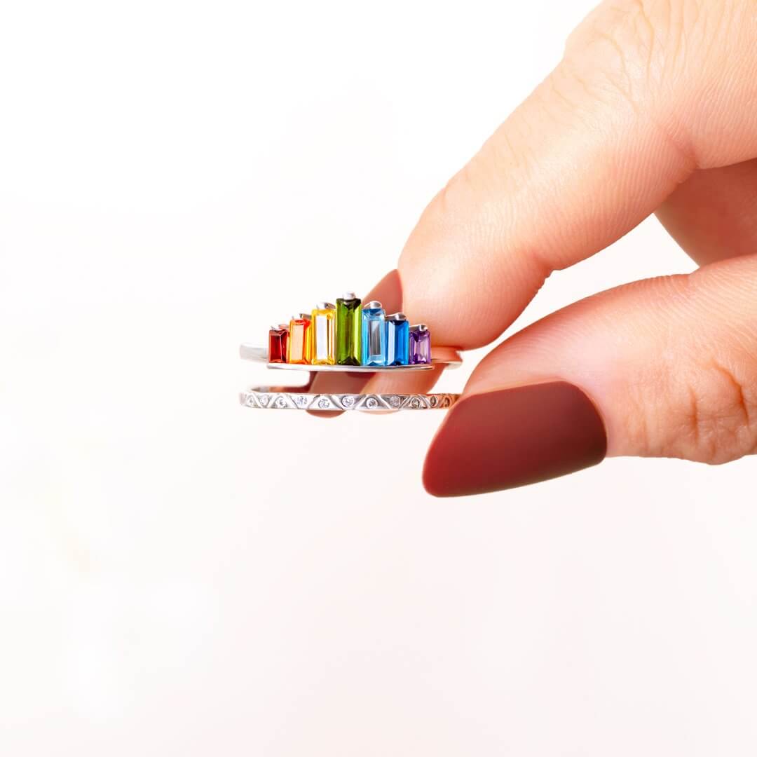 Till Min Dotter Crown Ring