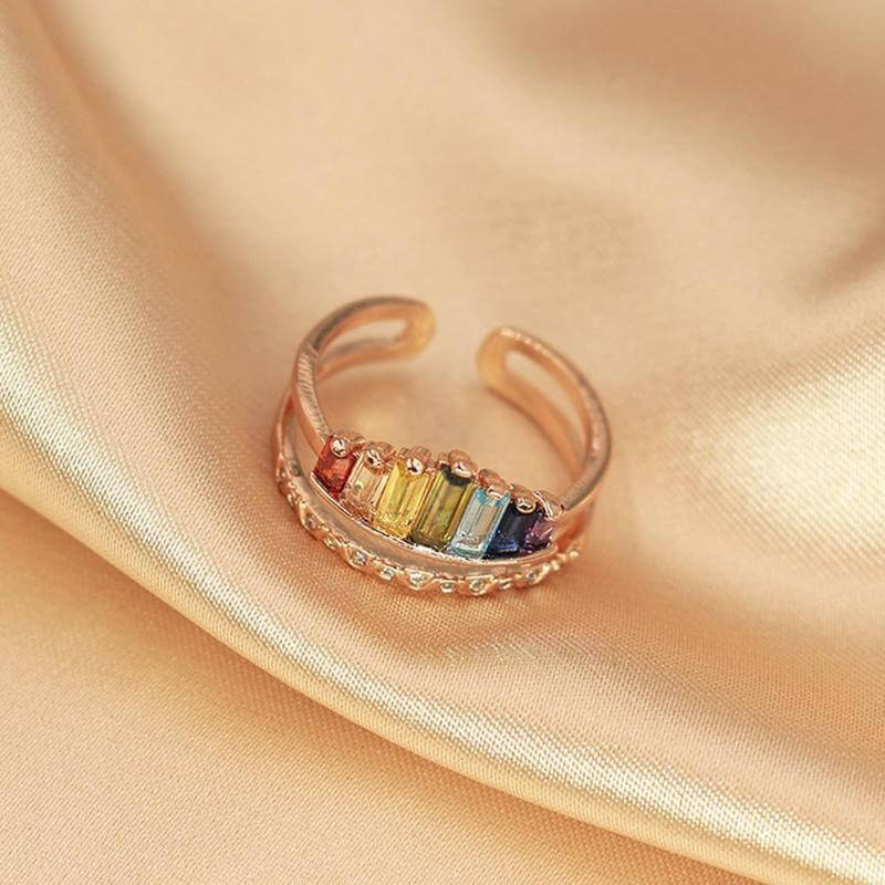 Till Min Dotter Crown Ring