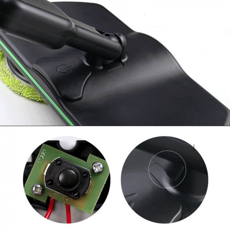 Sladdlös uppladdningsbar elektrisk mopp