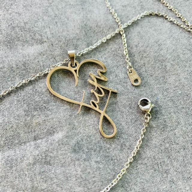 Hjärtat av tro halsband