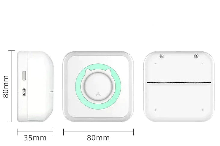 Bärbar fickskrivare