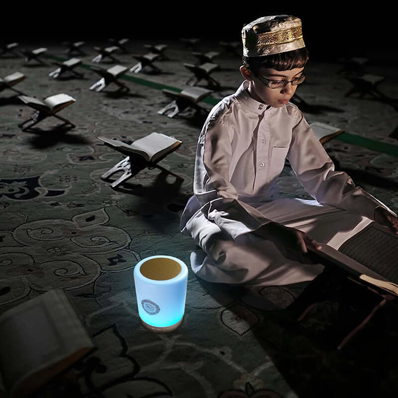 Quran Högtalare Bärbar touchlampa