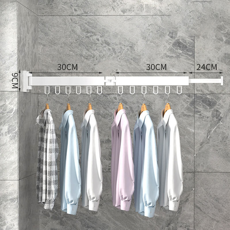 Utdragbart torkställ för kläder