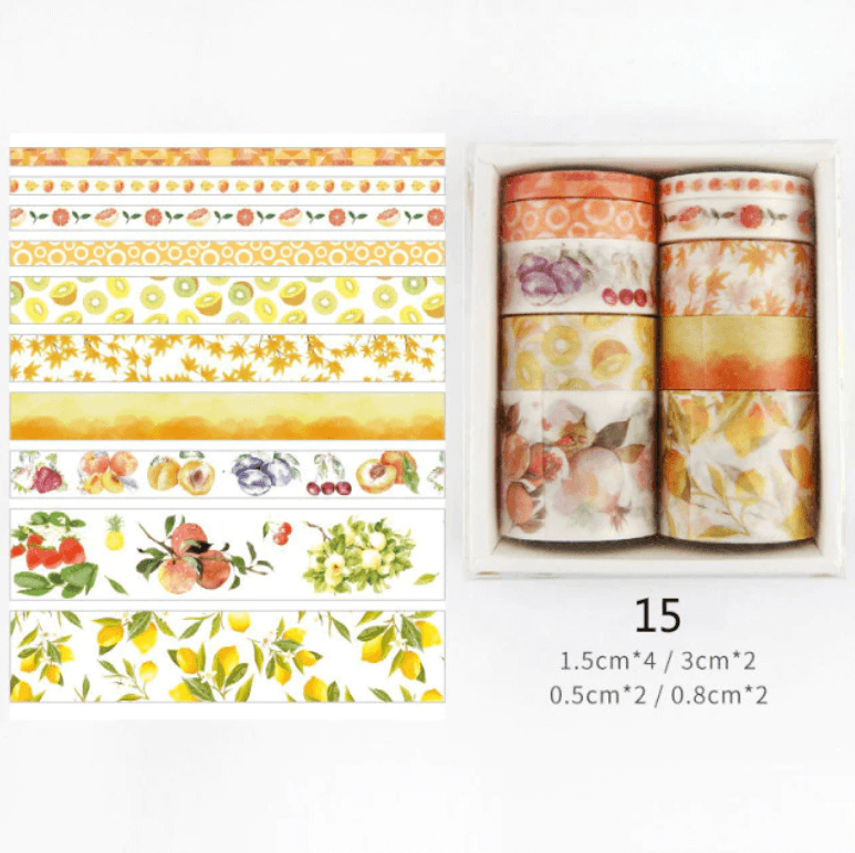 Dekorativa Washi Tape-satser