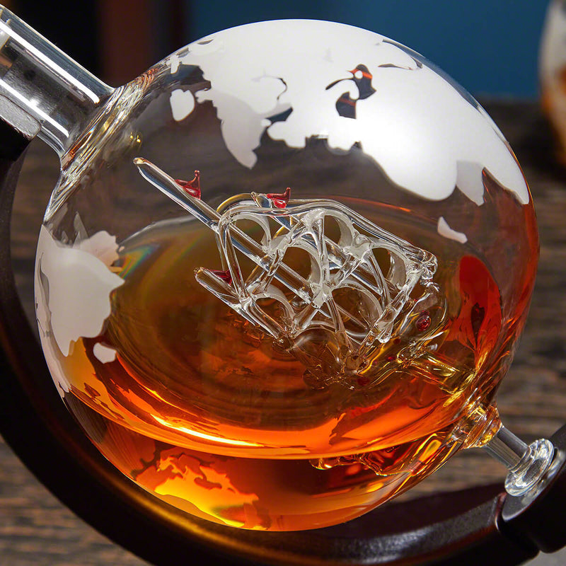 Globe Whiskey karaffset